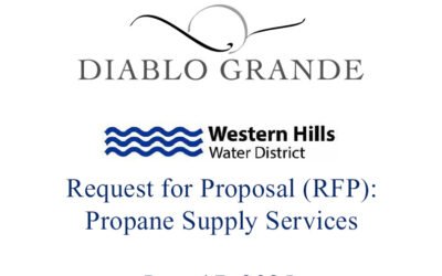 Request for Proposal (RFP): Propane Supply Services