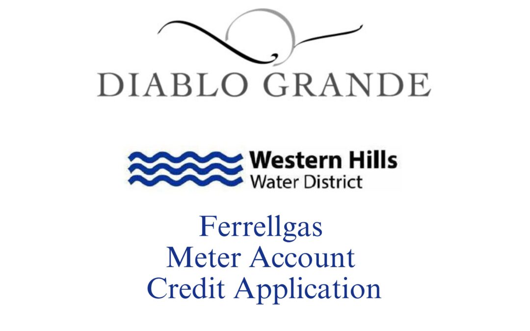 Ferrellgas Credit Application