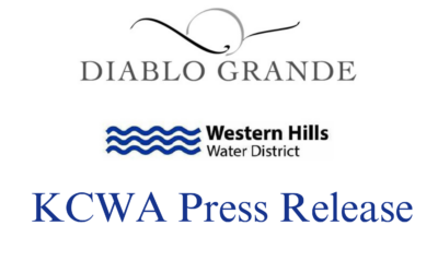 Kern Country Water Agency – Press Release